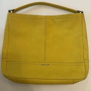 Coach Mustard Yellow Shoulder Bag
